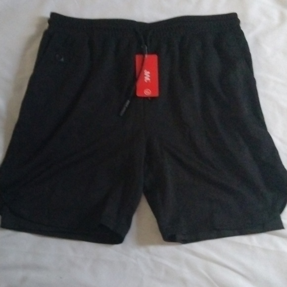 NWT JWJ Men's 2n1 Workout Shorts szXL - Picture 4 of 6